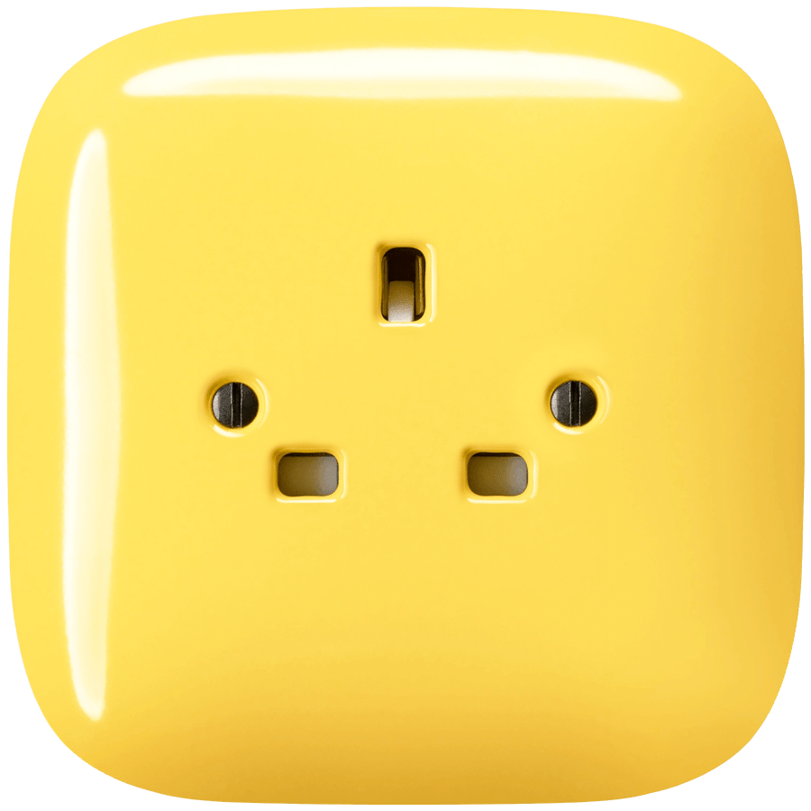 KATY PATY PORCELAIN SQUARE WALL SOCKETS - DYKE & DEAN