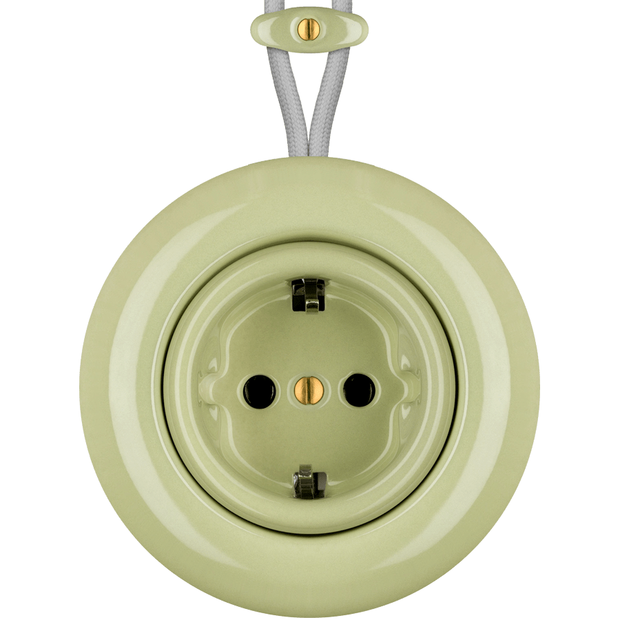 KATY PATY SURFACE PORCELAIN WALL SOCKETS - DYKE & DEAN