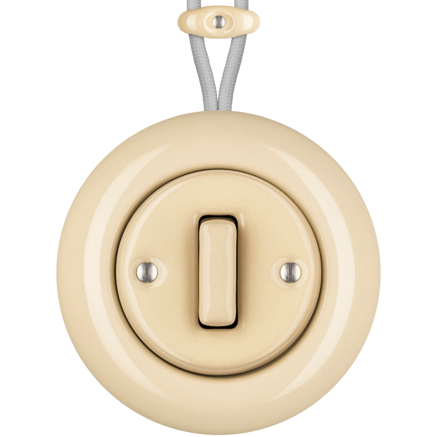 KATY PATY SURFACE PORCELAIN WALL SWITCHES - DYKE & DEAN