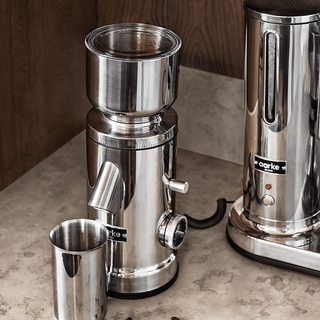 AARKE COFFEE GRINDER CHROME - DYKE & DEAN