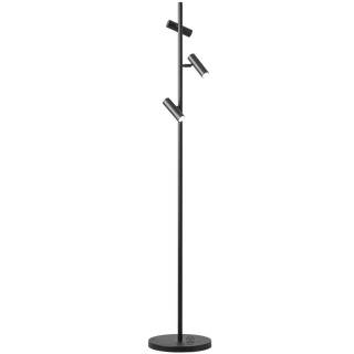 ADJUSTABLE FLOOR SPOTLIGHT BLACK - DYKE & DEAN