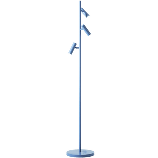 ADJUSTABLE FLOOR SPOTLIGHT BLUE - DYKE & DEAN