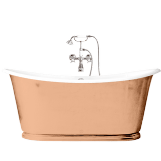 ANTICA ENAMEL CAST IRON BATHTUB COPPER - DYKE & DEAN