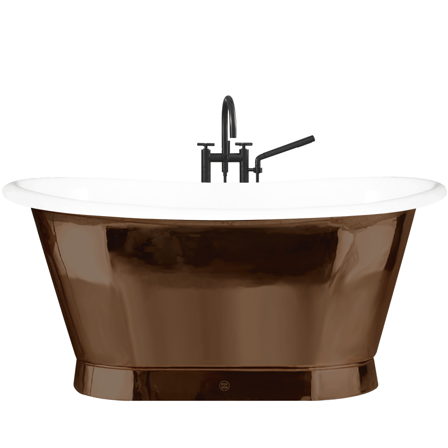 ANTICA GRAND ENAMEL CAST IRON BATHTUB COLOUR - DYKE & DEAN