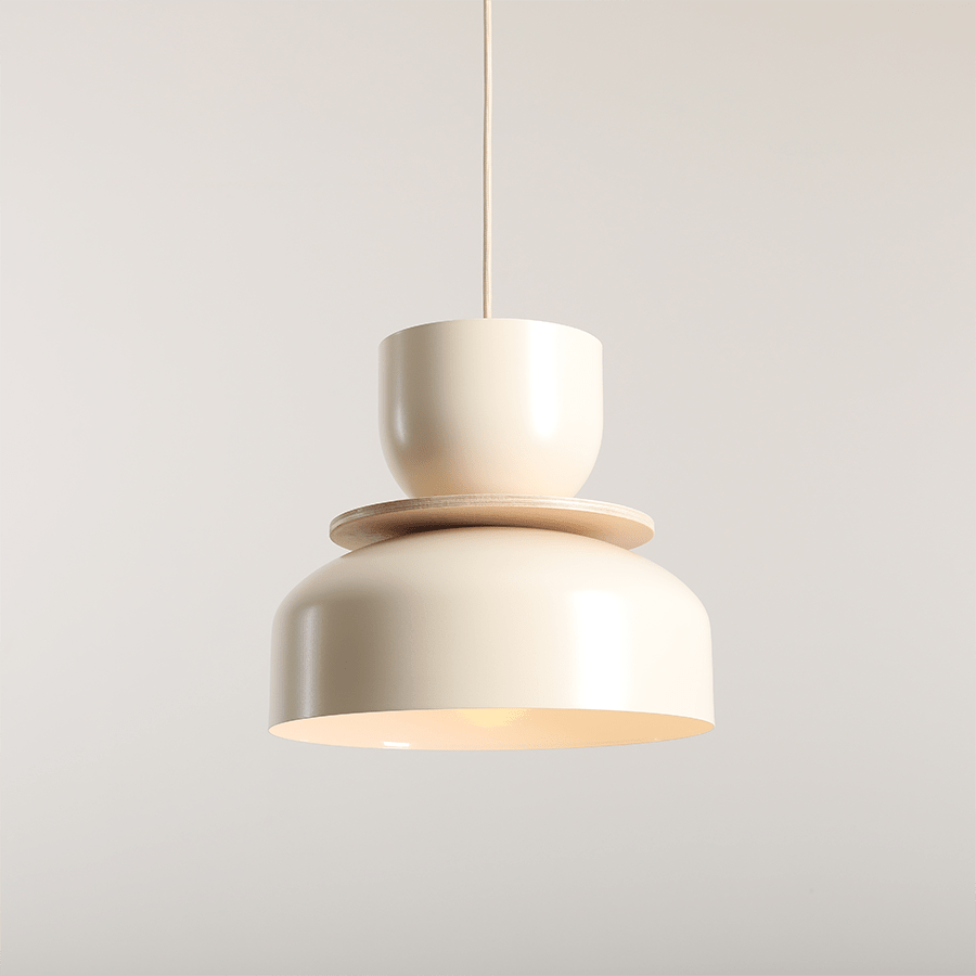 ARTERA PENDANT DISC LIGHT CREAM - DYKE & DEAN