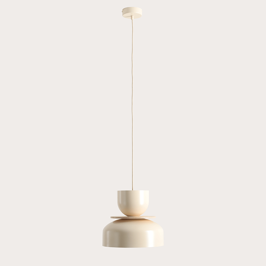 ARTERA PENDANT DISC LIGHT CREAM - DYKE & DEAN