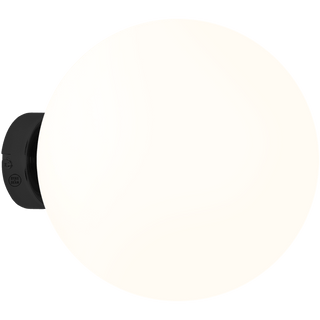 BALL GLOBE OPAL WALL CEILING LIGHT BLACK XL - DYKE & DEAN