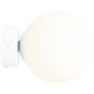 BALL GLOBE OPAL WALL CEILING LIGHT WHITE - DYKE & DEAN