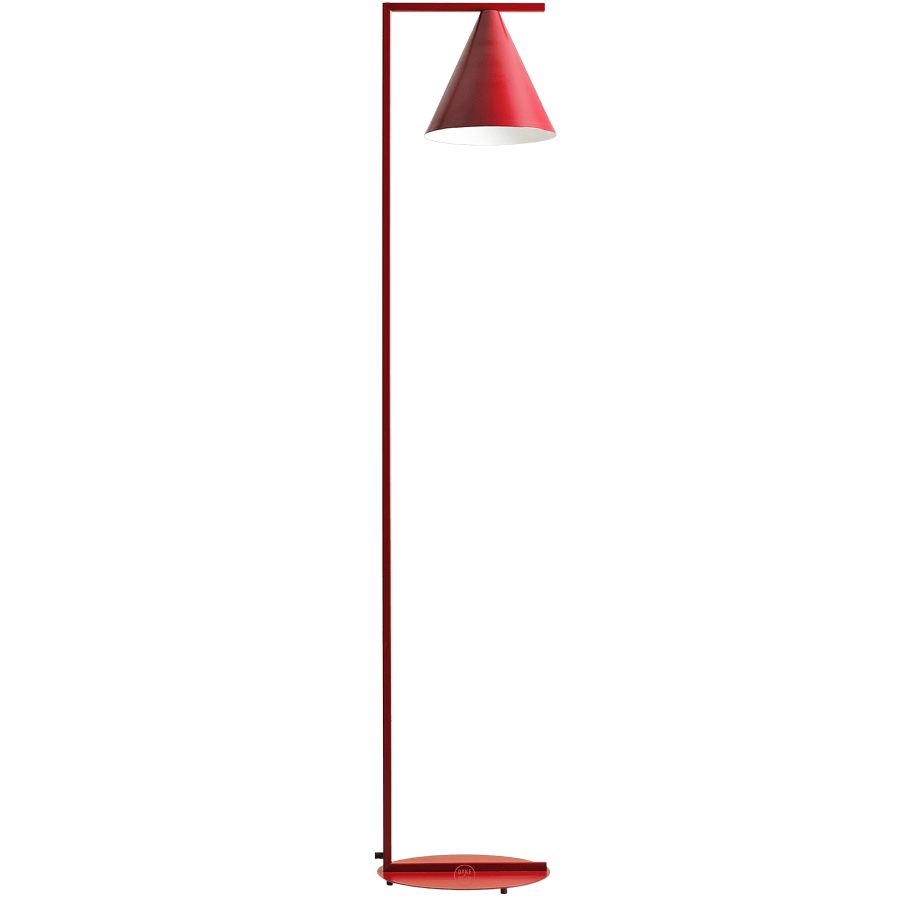 BATON CONE FLOOR LIGHT RED - DYKE & DEAN