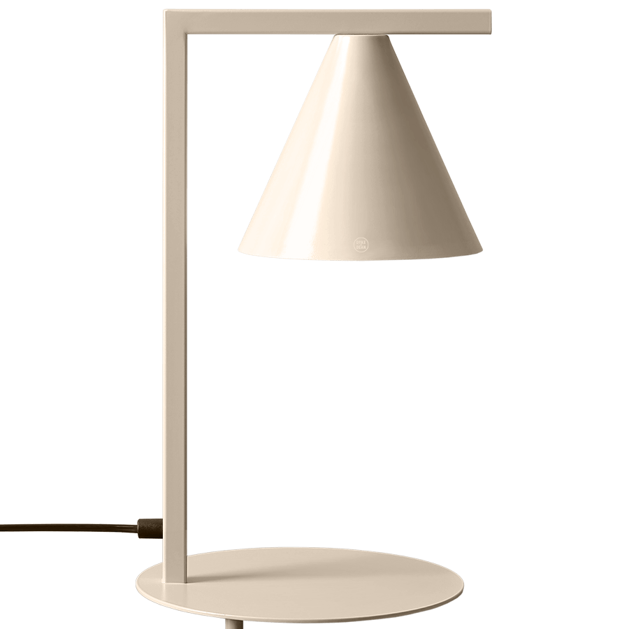 BATON CONE TABLE LIGHT BEIGE - DYKE & DEAN