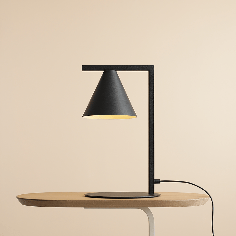 BATON CONE TABLE LIGHT BLACK - DYKE & DEAN