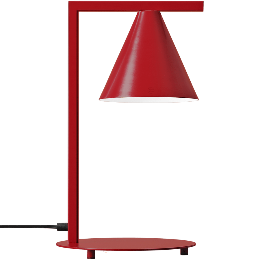 BATON CONE TABLE LIGHT RED - DYKE & DEAN