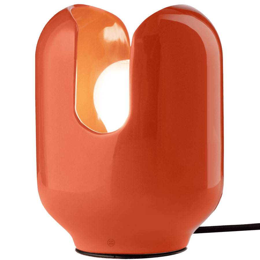 BATUCADA FLOOR & TABLE LIGHT CERAMIC ORANGE - DYKE & DEAN