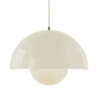BLOOM POT PENDANT LAMP BEIGE - DYKE & DEAN