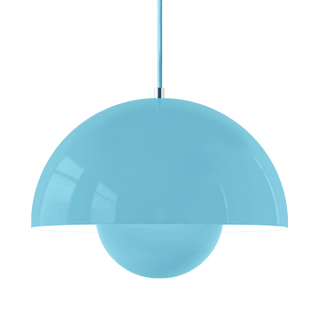 BLOOM POT PENDANT LAMP BLUE - DYKE & DEAN