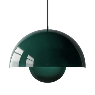 BLOOM POT PENDANT LAMP DARK GREEN - DYKE & DEAN