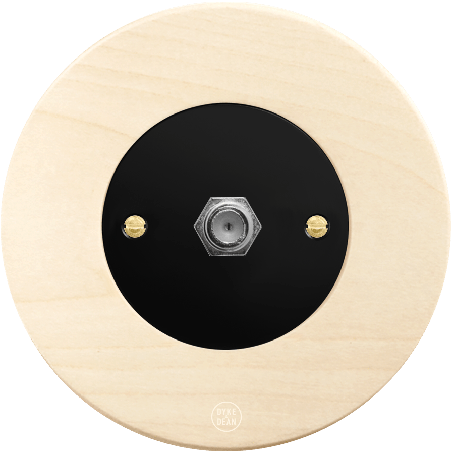 CLASSIC BEECHWOOD SAT BLACK SOCKET - DYKE & DEAN