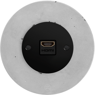 CLASSIC CONCRETE HDMI BLACK SOCKET - DYKE & DEAN