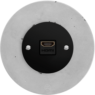 CLASSIC CONCRETE HDMI BLACK SOCKET - DYKE & DEAN