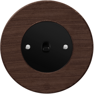 CLASSIC OAK TOGGLE BLACK SWITCH - DYKE & DEAN