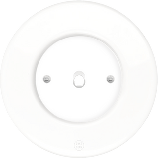 CLASSIC PORCELAIN TOGGLE WHITE SWITCH - DYKE & DEAN