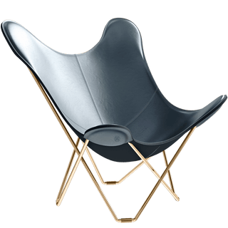 CUERO BUTTERFLY CHAIR GOLD FRAME - DYKE & DEAN