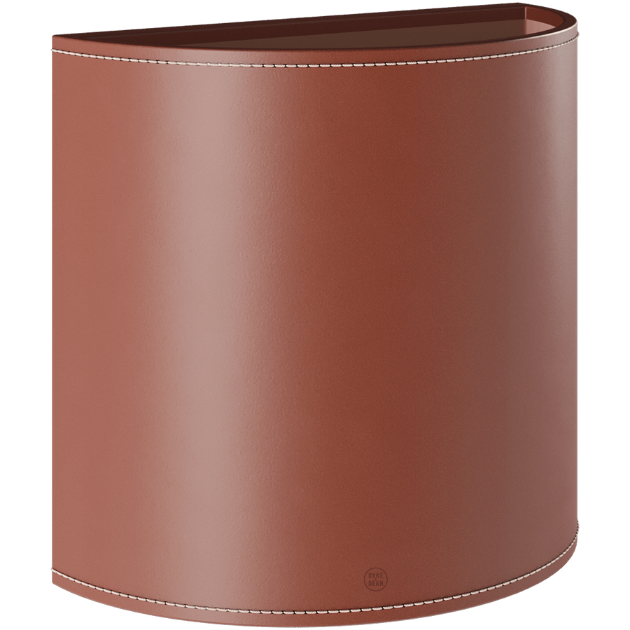 CUERO LEATHER E27 WALL LIGHT LARGE MONTANA - DYKE & DEAN