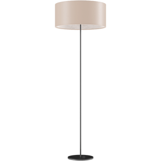 CUERO LEATHER FLOOR LAMP CRUDE - DYKE & DEAN