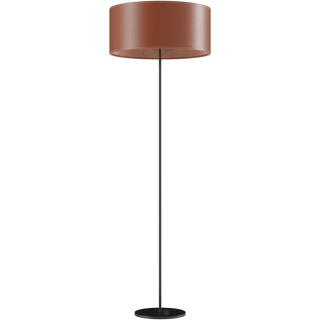 CUERO LEATHER FLOOR LAMP POLO - DYKE & DEAN