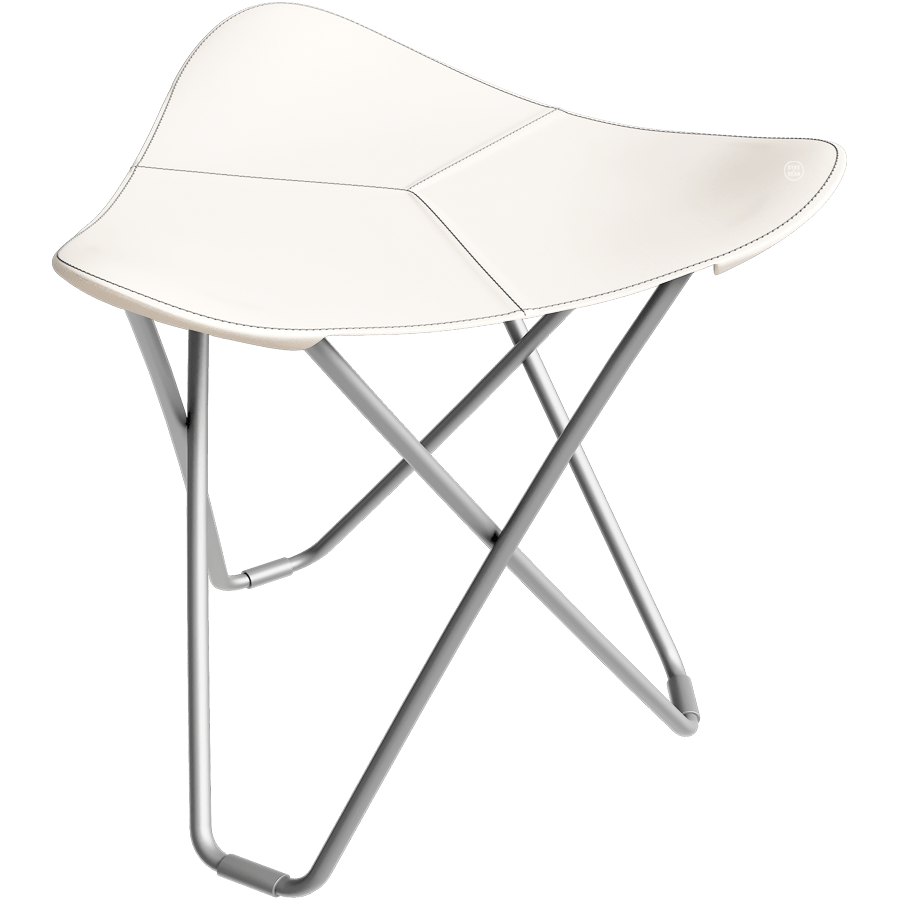 CUERO SUNSHINE FLYING GOOSE OUTDOOR STOOL GREY FRAME - DYKE & DEAN