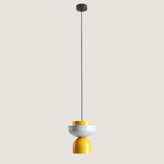 DOME PENDANT DISC LIGHT YELLOW CREAM - DYKE & DEAN