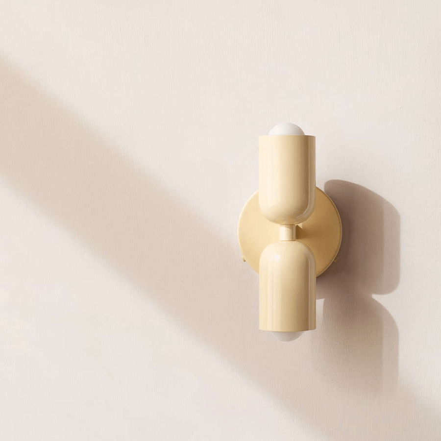 DOUBLE SCONCE CORAL CREAM - DYKE & DEAN