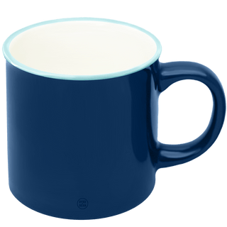 DYKE & DEAN CERAMIC COFFEE MUG BLUE - DYKE & DEAN