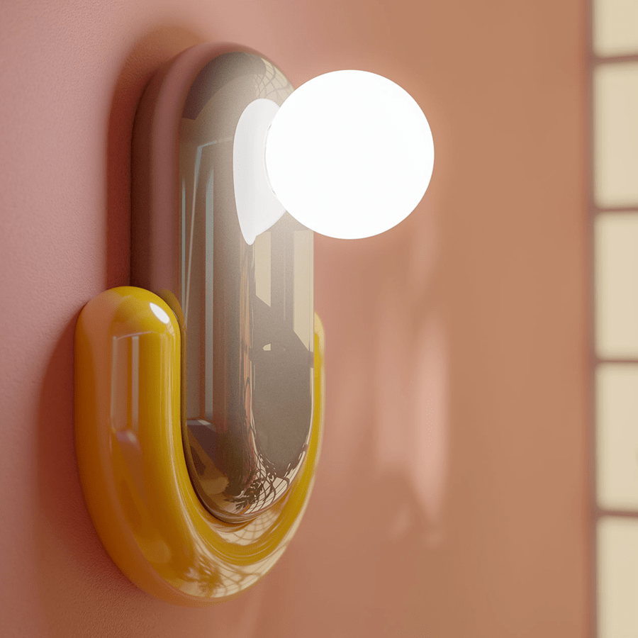 ECLAIR CERAMIC WALL LIGHT - DYKE & DEAN