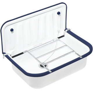 ENAMEL BUCKET SINK RACK - DYKE & DEAN