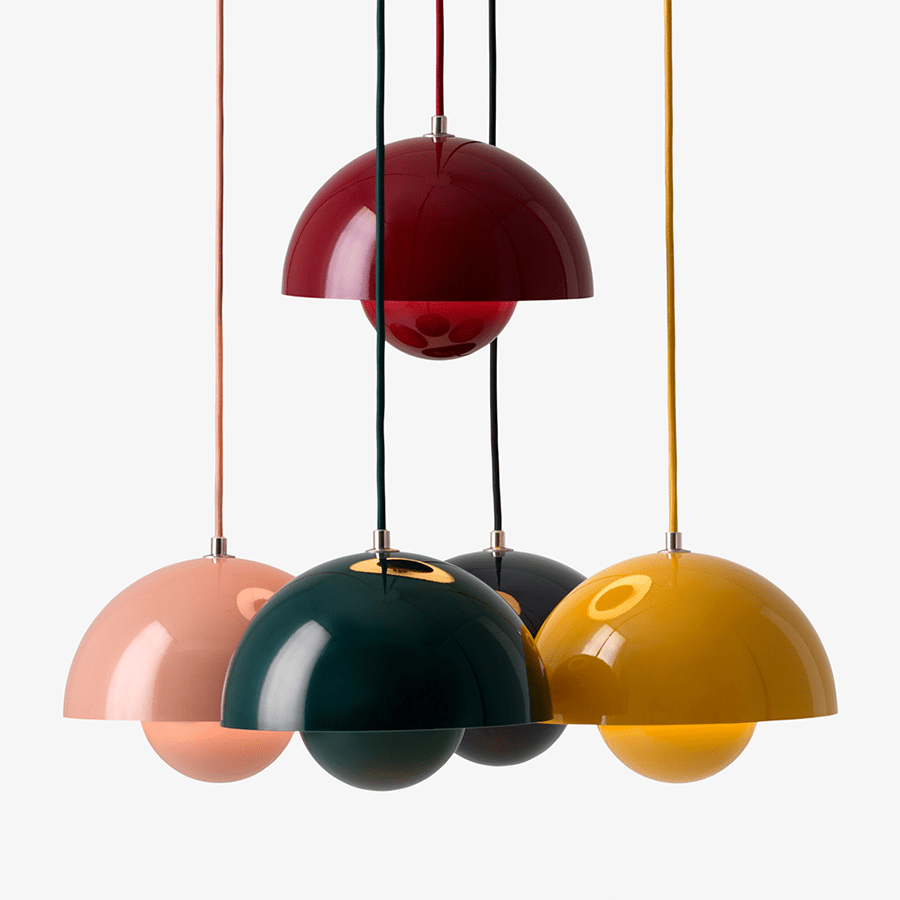 FLOWERPOT PENDANT LAMP BLACK - DYKE & DEAN