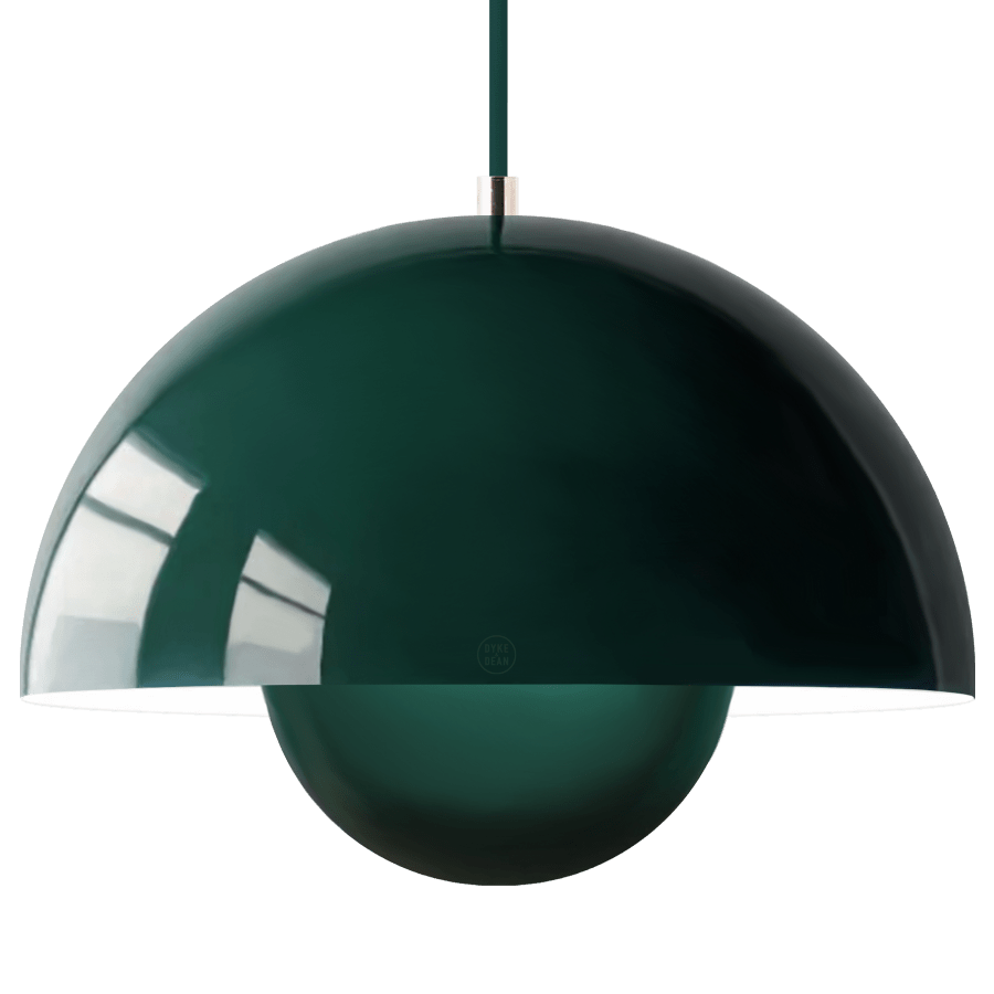 FLOWERPOT PENDANT LAMP DARK GREEN - DYKE & DEAN