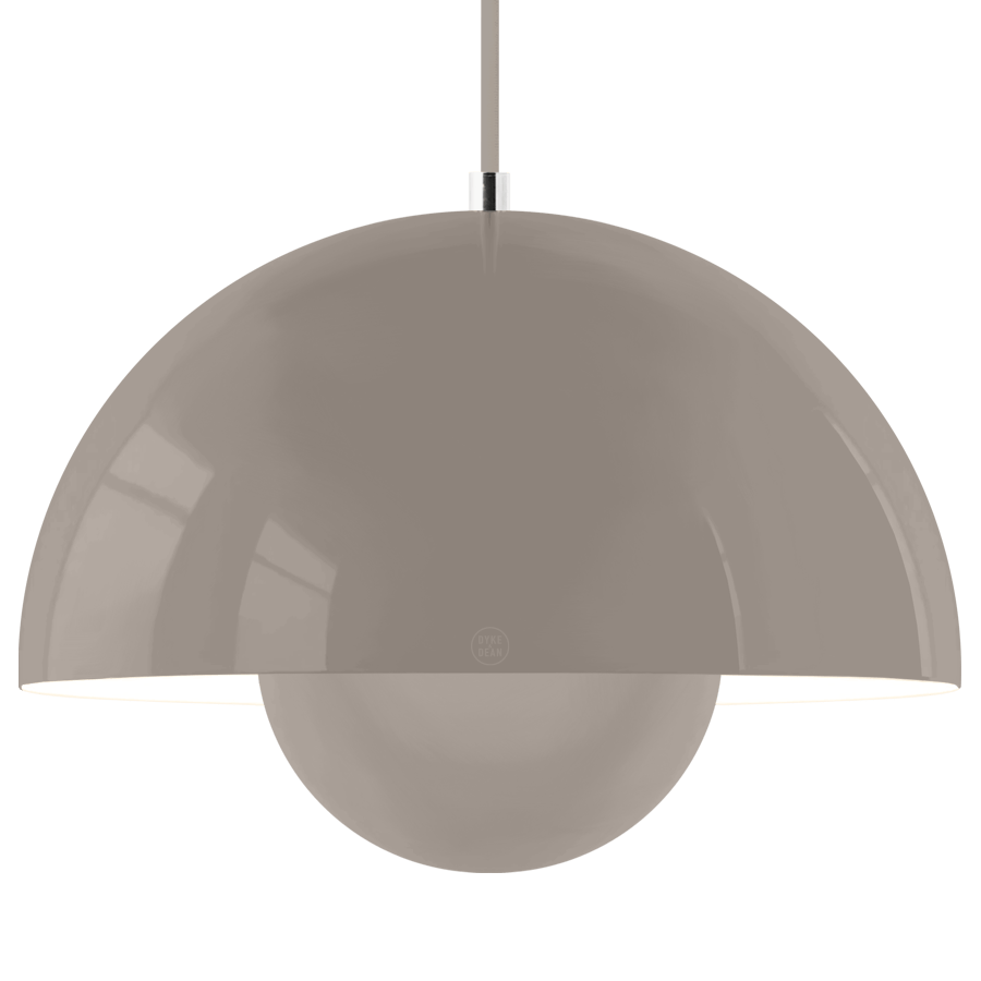 FLOWERPOT PENDANT LAMP GREY - DYKE & DEAN