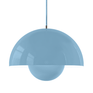 FLOWERPOT PENDANT LAMP LIGHT BLUE - DYKE & DEAN