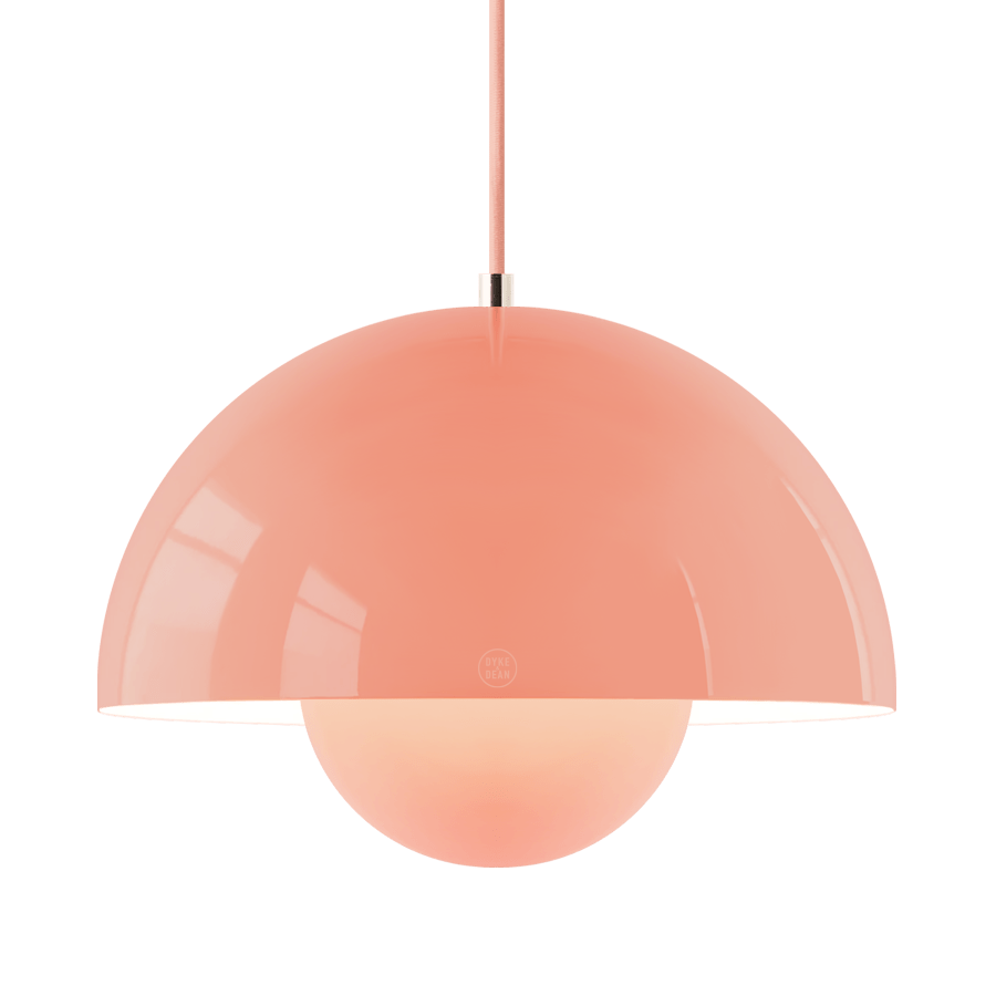 FLOWERPOT PENDANT LAMP PINK - DYKE & DEAN