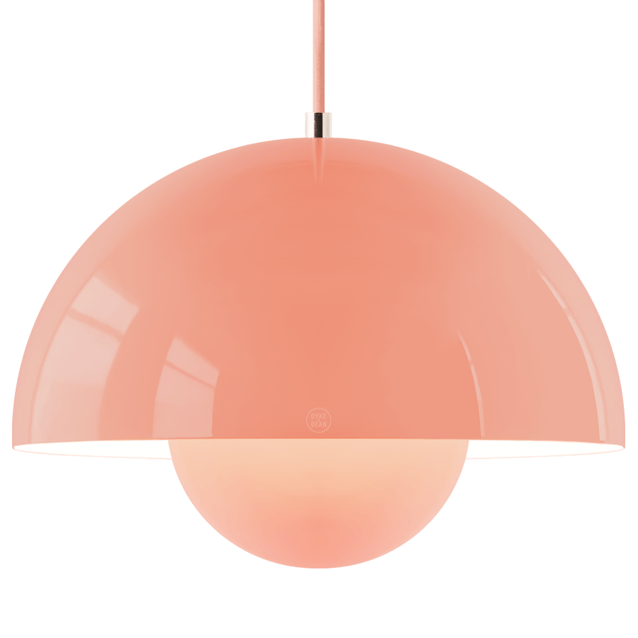 FLOWERPOT PENDANT LAMP PINK - DYKE & DEAN