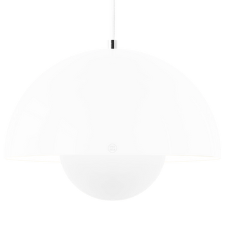 FLOWERPOT PENDANT LAMP WHITE - DYKE & DEAN