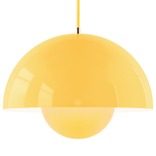 FLOWERPOT PENDANT LAMP YELLOW - DYKE & DEAN