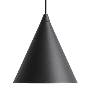 FORM CONE PENDANT SHADE LIGHT BLACK - DYKE & DEAN