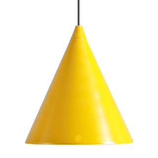 FORM CONE PENDANT SHADE LIGHT MUSTARD - DYKE & DEAN