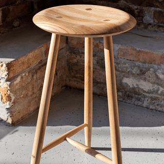 GAZZDA BLANC BAR STOOL SMALL - DYKE & DEAN