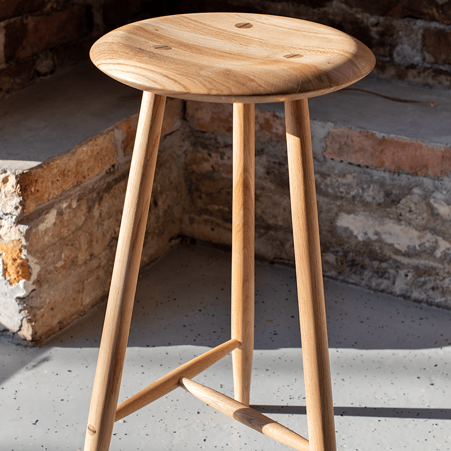 GAZZDA BLANC BAR STOOL TALL - DYKE & DEAN