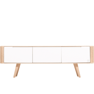 GAZZDA ENA LOW SIDEBOARD WHITE SMALL - DYKE & DEAN