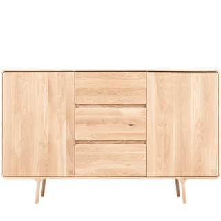 GAZZDA FAWN DRESSER OAK - DYKE & DEAN