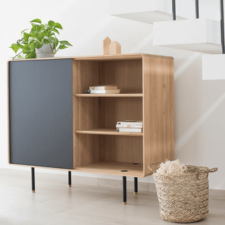 GAZZDA FINA DRESSER BLACK OAK 118 - DYKE & DEAN